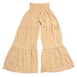 NWOT Lace Crochet Wide Leg Pants
